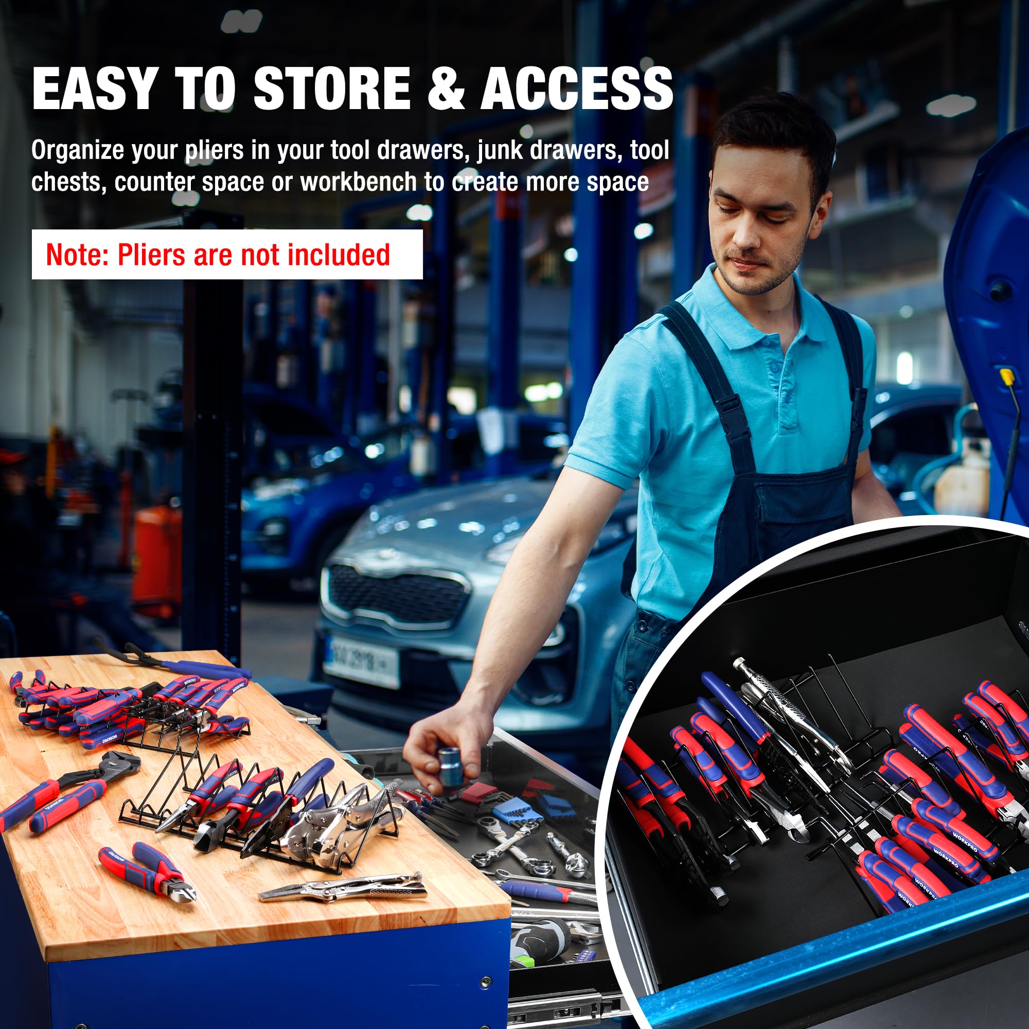 WORKPRO perfect gift for machinists and hobbyists who value tidy tool drawers.