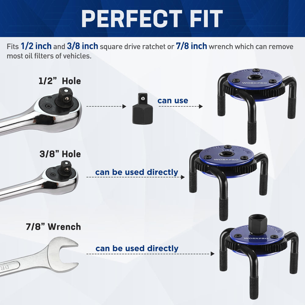 WORKPRO handy tool for quick leverage in vehicle maintenance