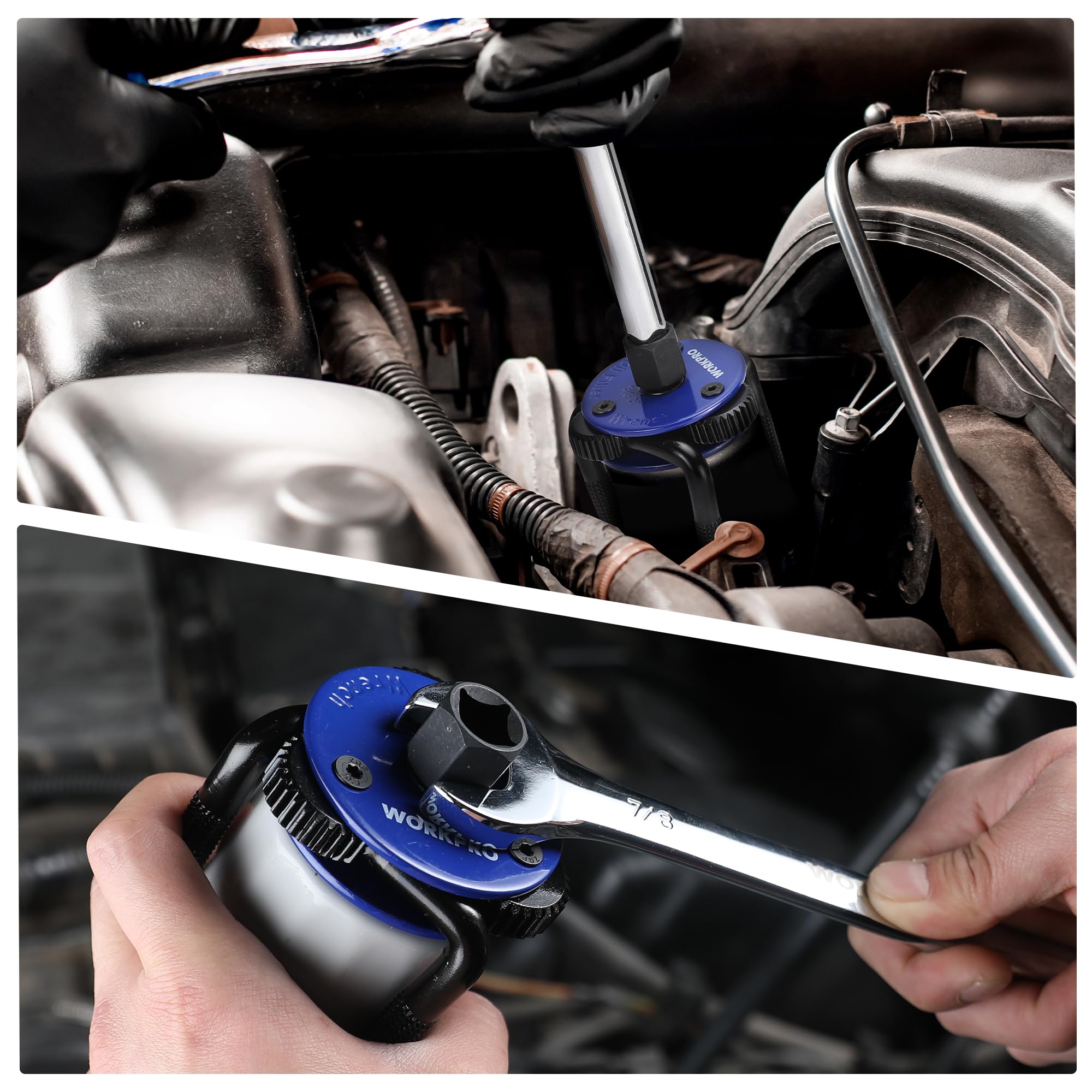 WORKPRO durable tool for car, truck, SUV, and motorcycle oil changes