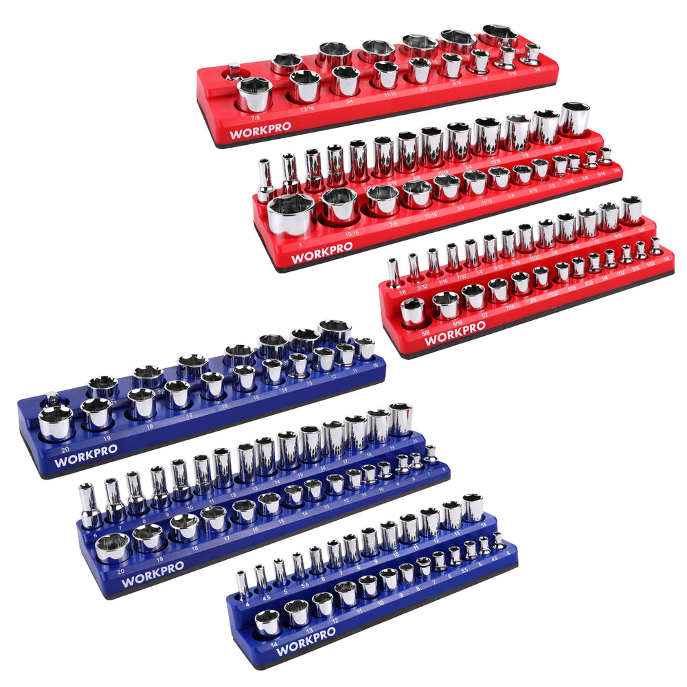 Drawer-ready WorkPRO trays mounted for instant access.