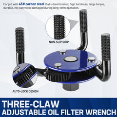 WORKPRO universal 3-to-5-inch size fits most spin-on filters