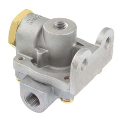 World American QR-1C valve with side ports showing secure NPT connections for reliable braking
