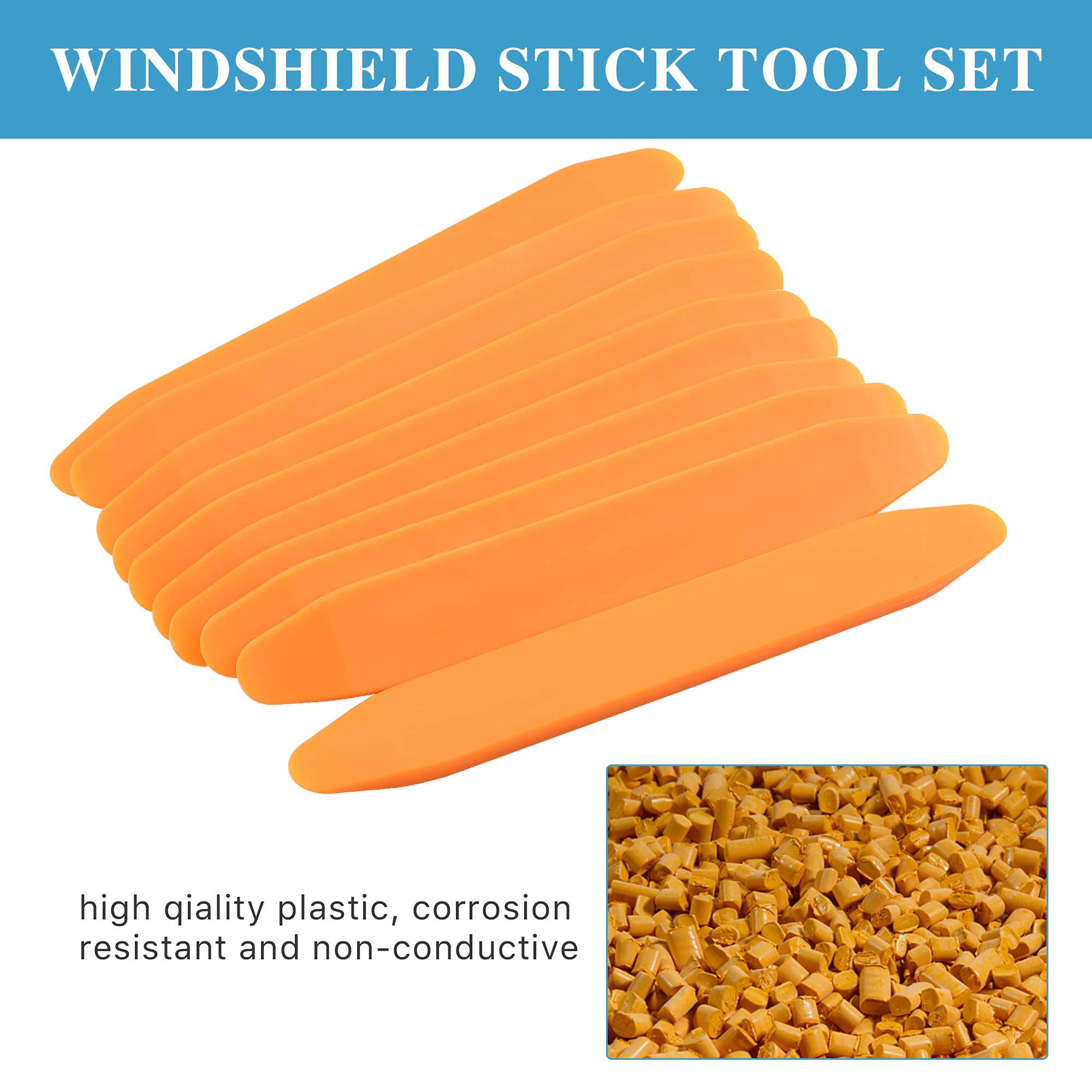 Worldity V-type cotter pin puller, stainless steel with plastic handle.