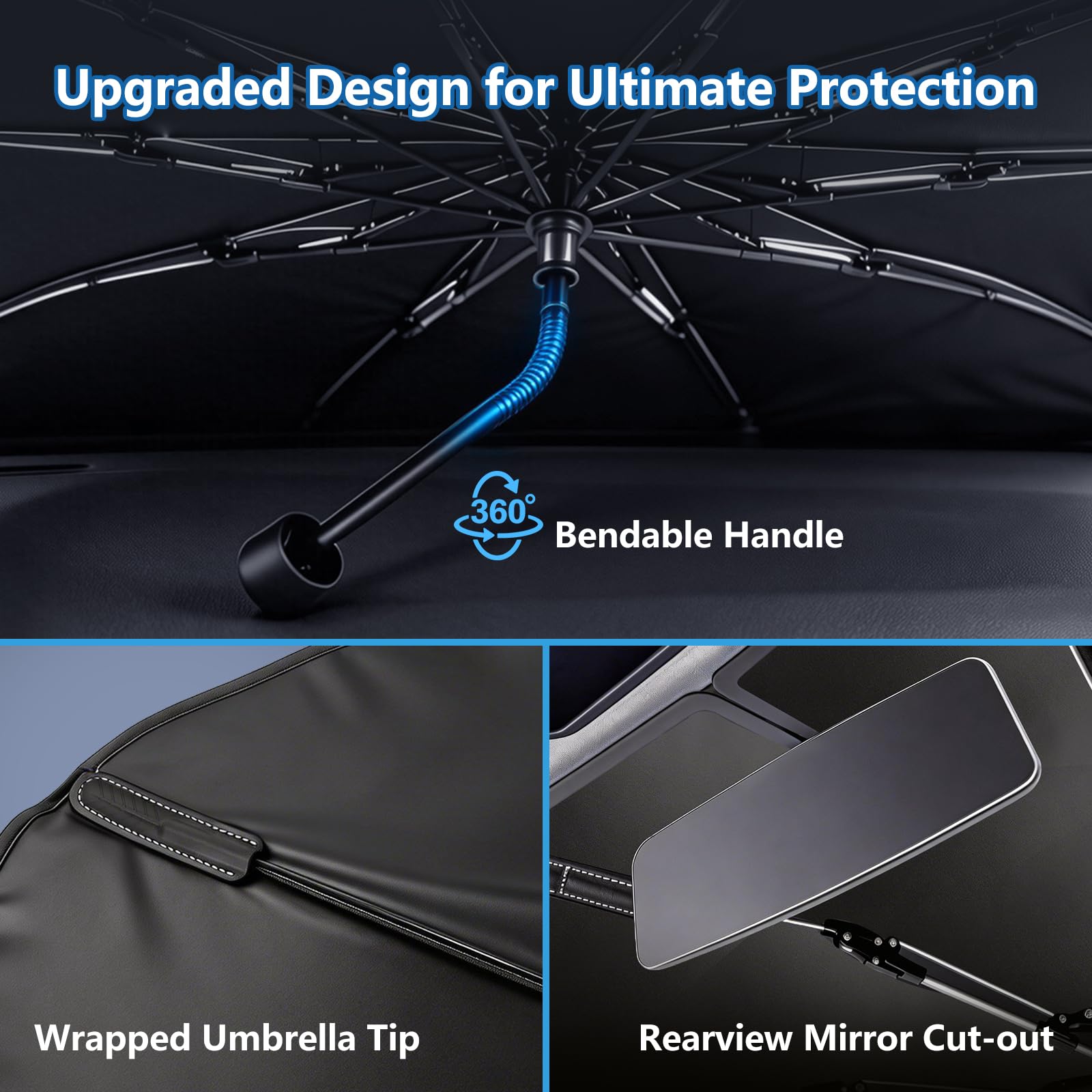 Worxvell universal 56x31 fit covers sedans and compact SUVs.