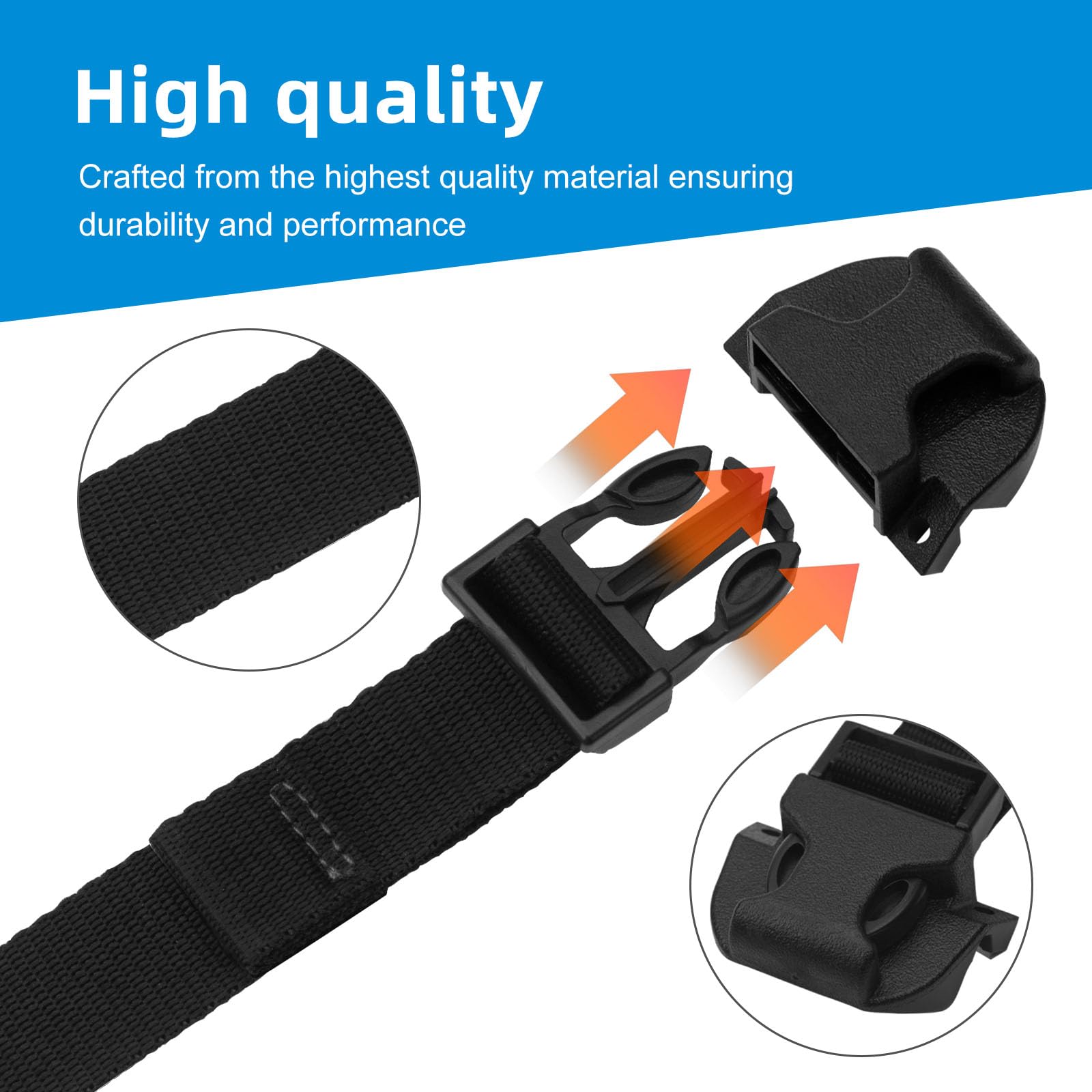 Wosijm safe-drive stability on a truck bed through secure bed cover kit.