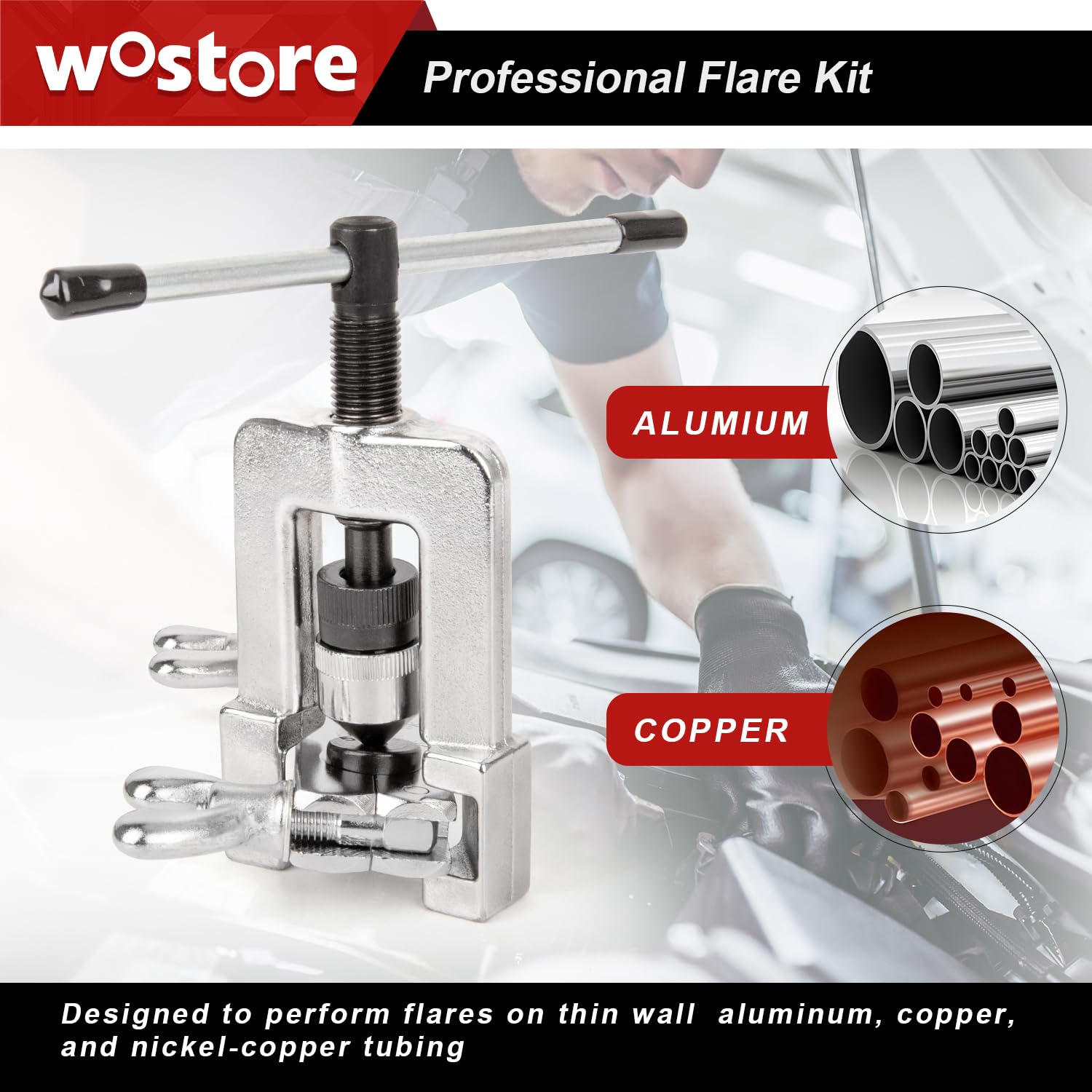 Wostore brake flare kit storage case keeps tools organized