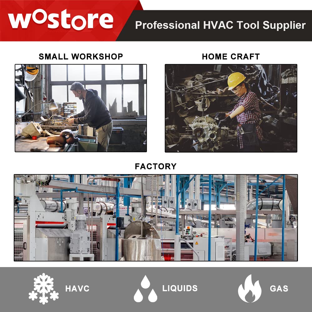 Wostore large feed handle enables smooth turning with less effort