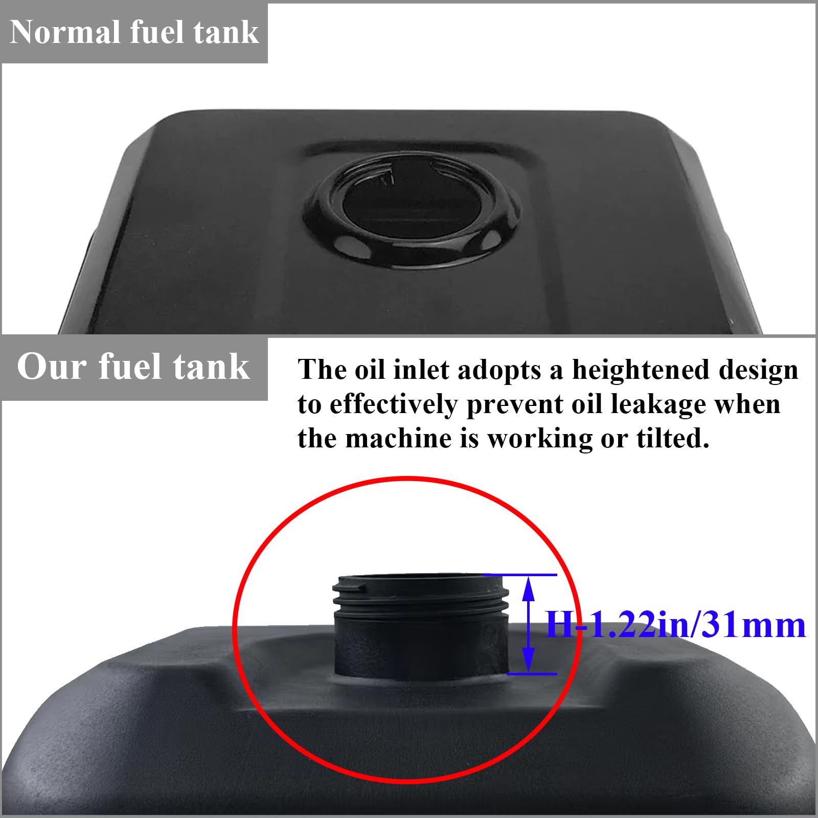WOTIAN anti-vibration design minimizes engine shake during operation.