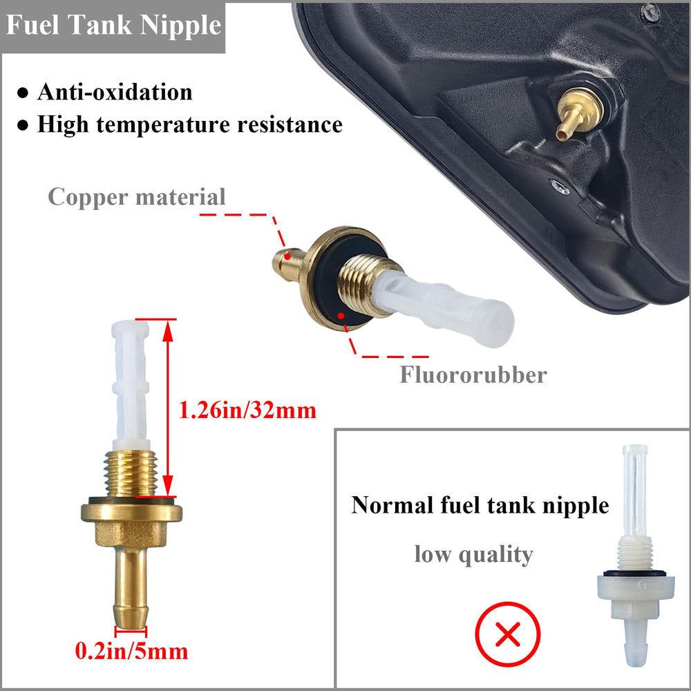 WOTIAN raised fill-cap inlet helps prevent spills when tilting.