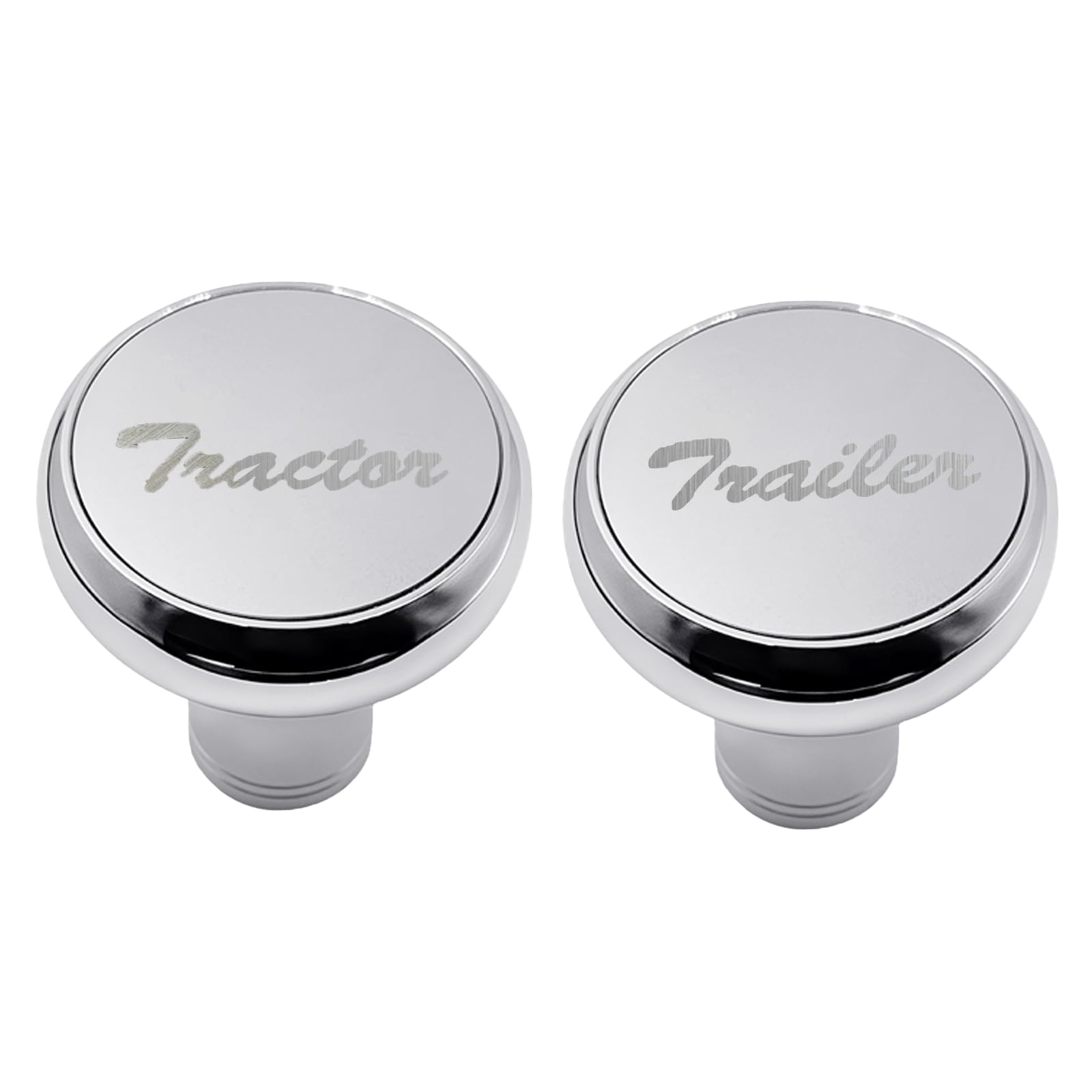 WOTUPHJI chrome accent knobs elevate interior aesthetics on compatible trucks