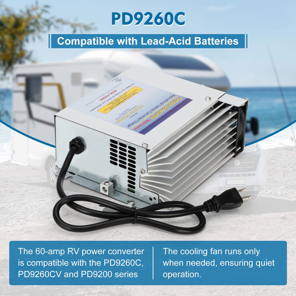 WOUDY PD9260C intelligent charging adapts to battery needs