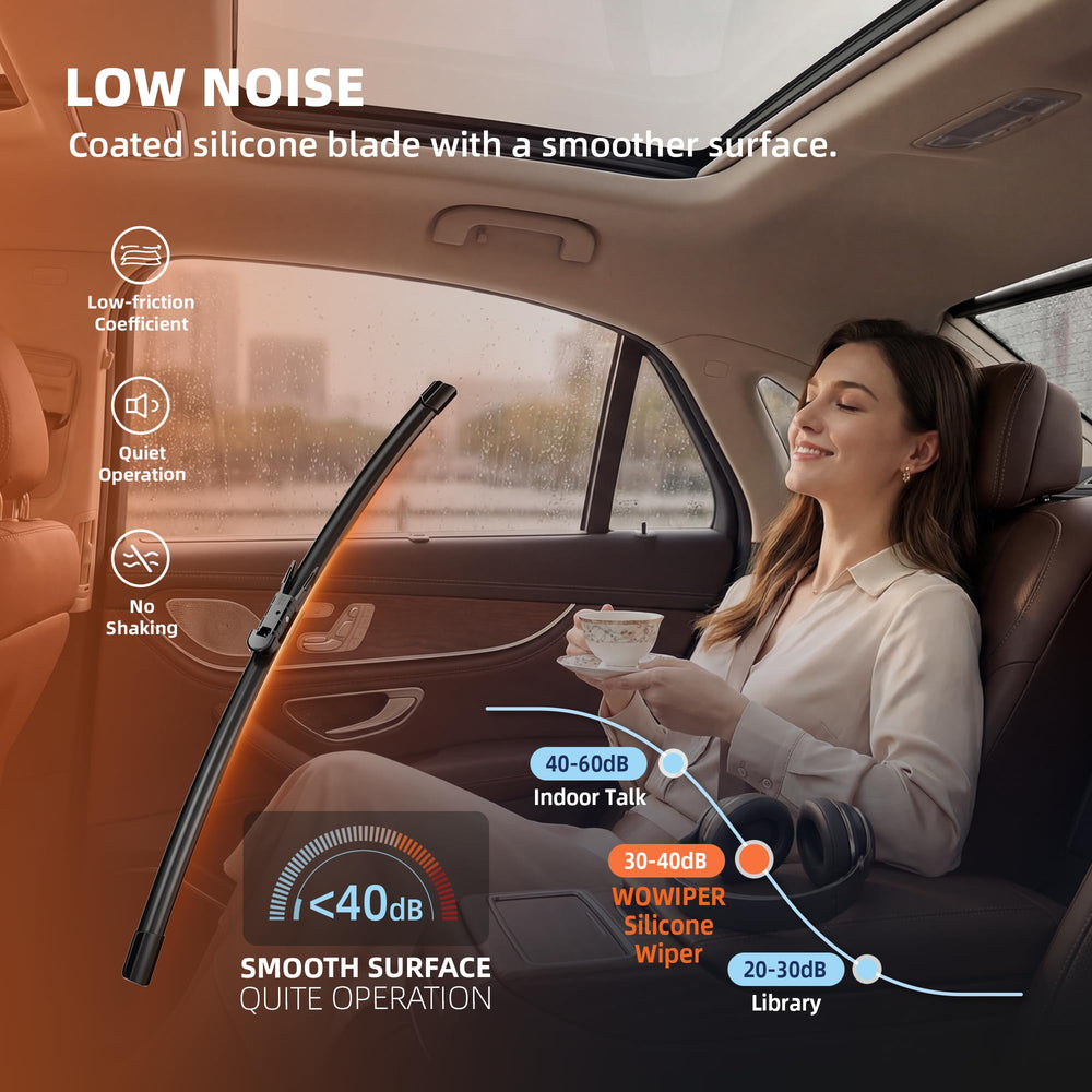 Durable edge technology on WOWIPER wiper blade