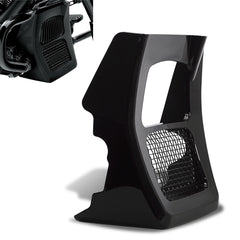 WOWTK Chin Spoiler on Harley Road King front view adds factory-style finish