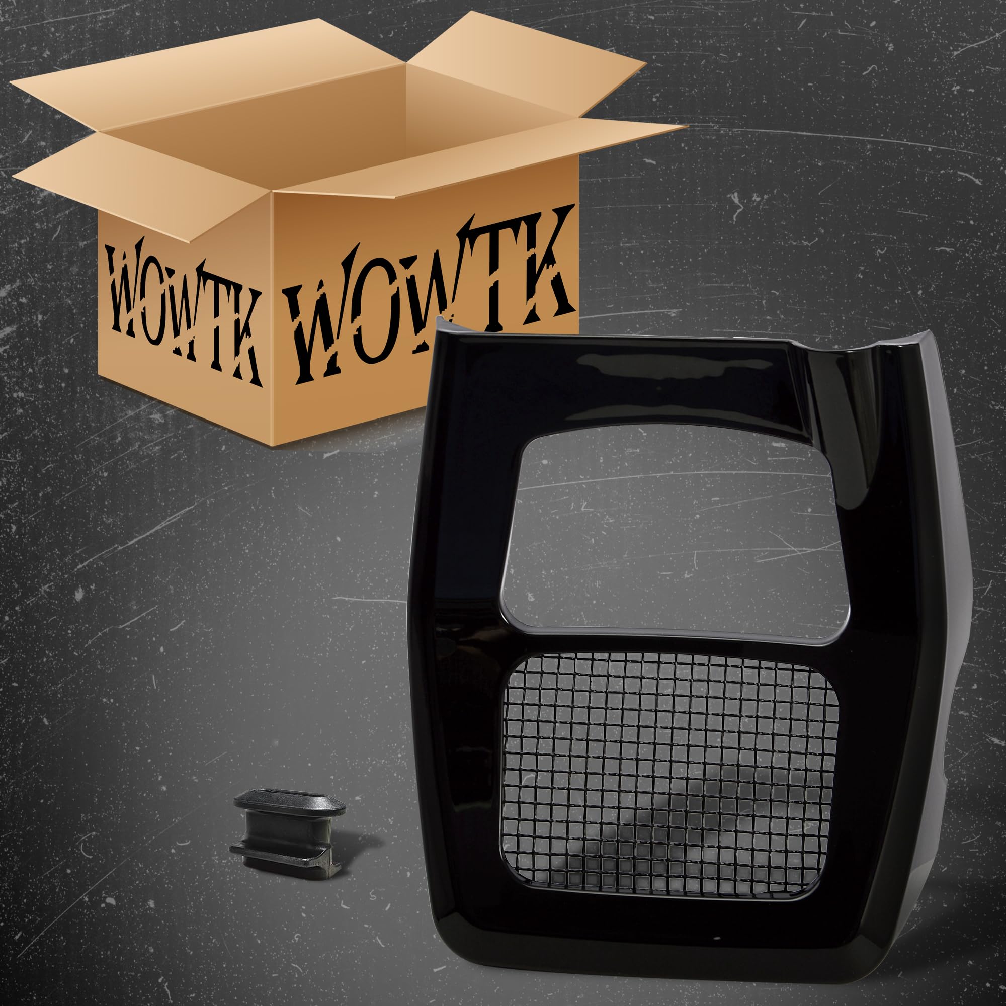 WOWTK Chin Spoiler installation kit view demonstrating easy mounting