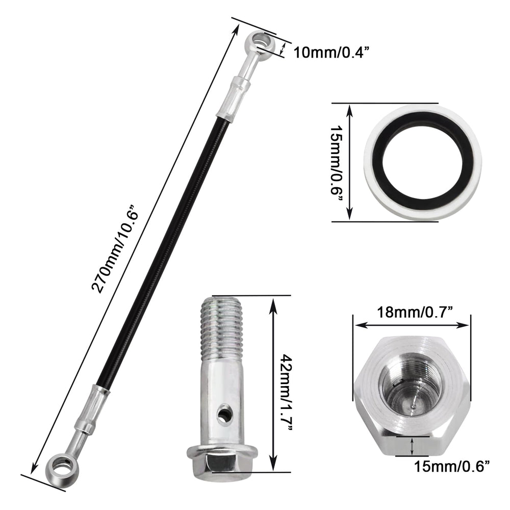 WOWTK 25 cm extension angle view shows compact fit for tight spokes and frames.