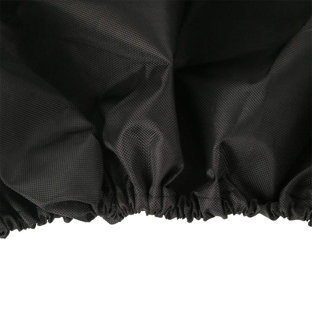 WOWTK lid cover with elastic edging ensures a snug fit on Harley saddlebag lids.