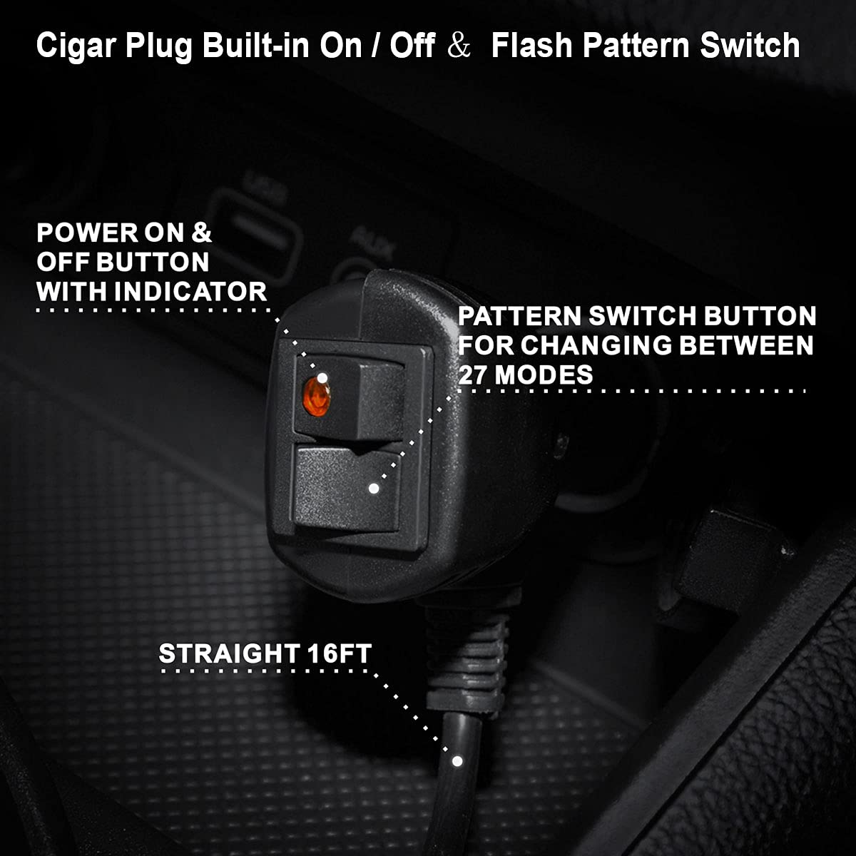 WOWTOU 27 flash patterns with memory help match signaling needs