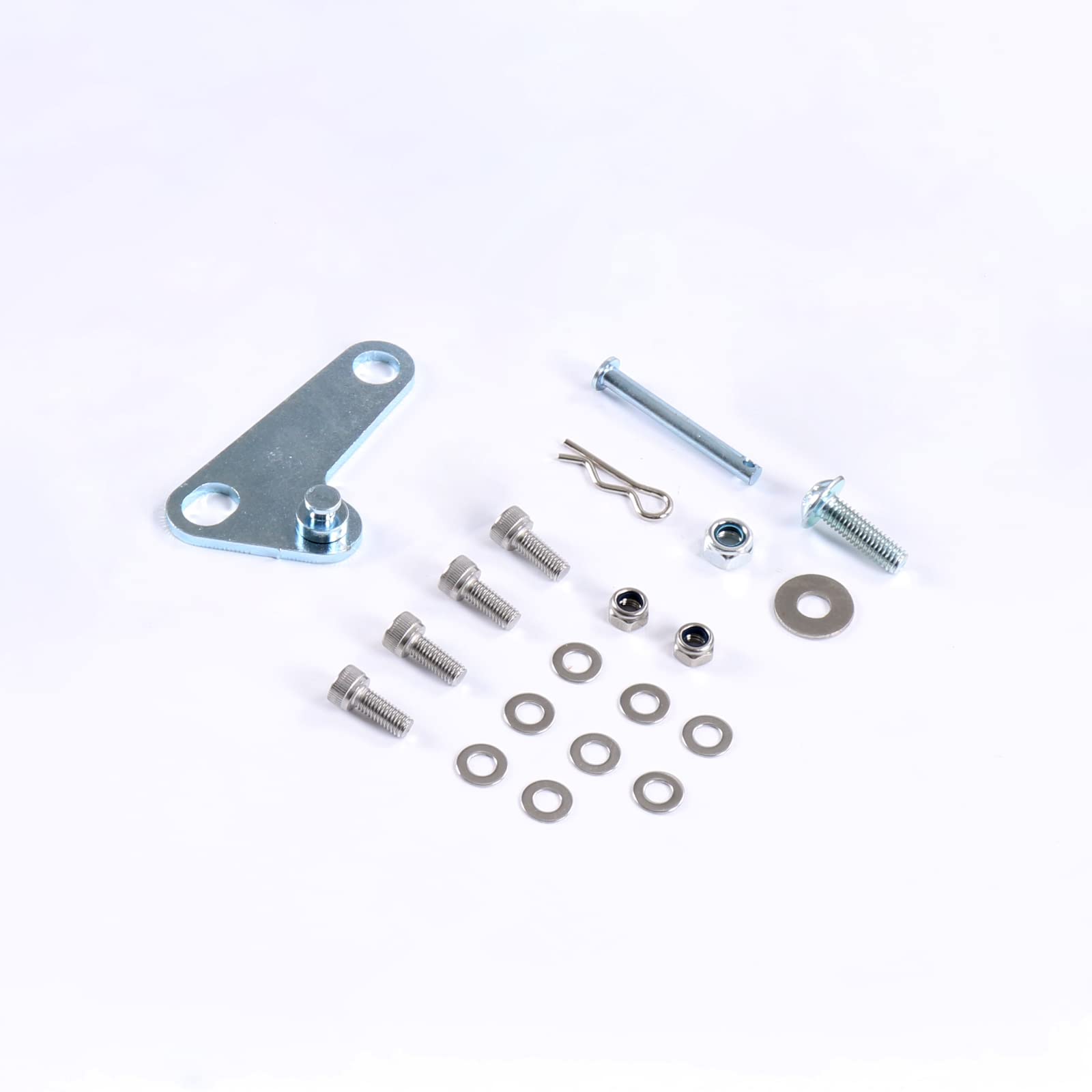 WOWYZL throttle cable mount bracket steel black for rugged look and long life.