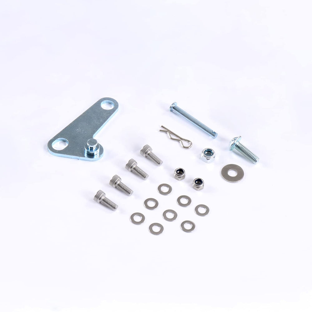 WOWYZL throttle cable mount bracket steel black for rugged look and long life.