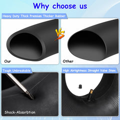 Woxla inner tube for ATV and go-kart use in varied conditions