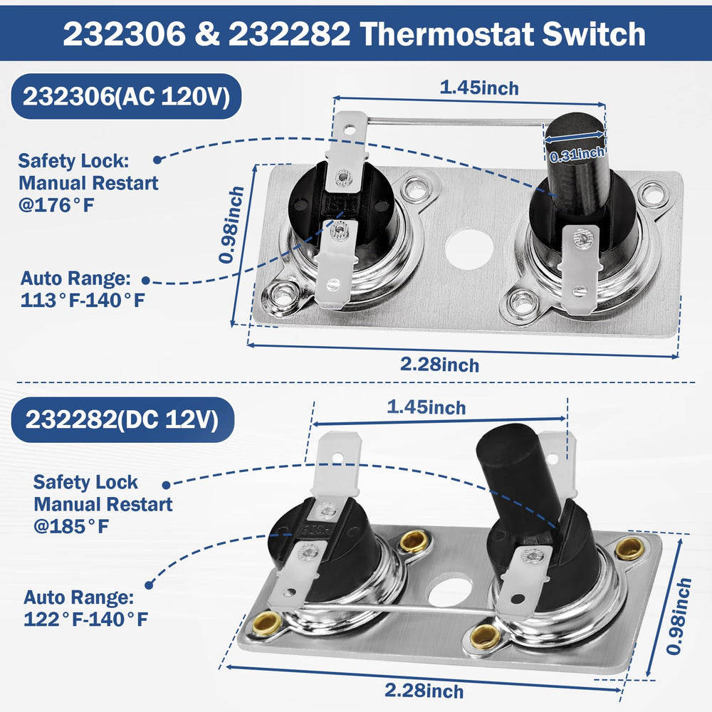 WPL kit packaging photo highlighting complete repair set for Suburban SW series heaters