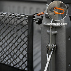 WQMXILI easy installation clips to existing truck anchors for quick setup