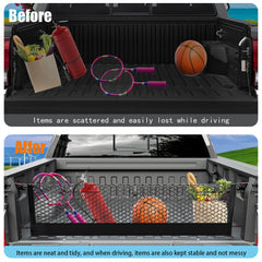 WQMXILI cargo net with storage bag keeps setup organized and portable
