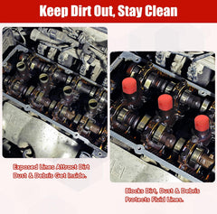 WQZLNX dust seal example emphasizing contamination protection during disassembly.