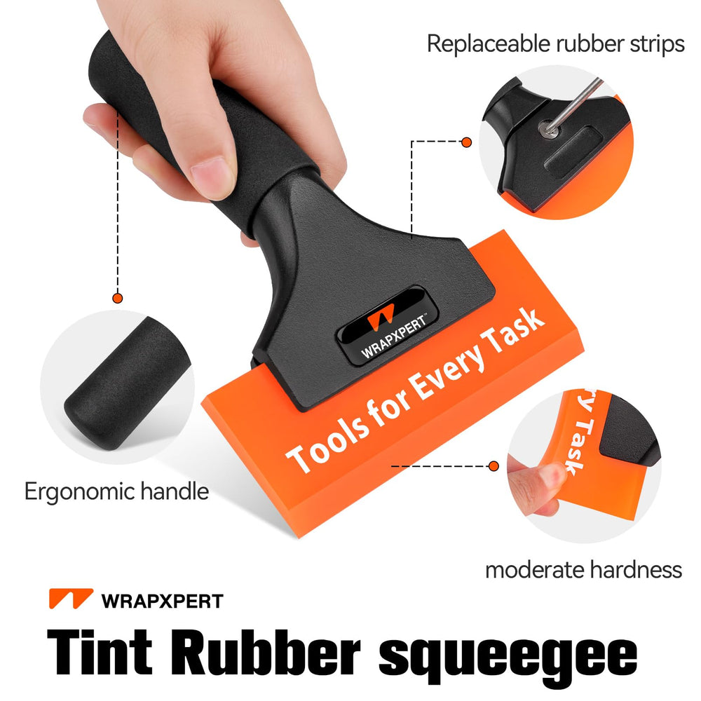 WRAPXPERT ergonomic handle providing precise control in tight spaces.