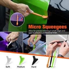 WRAPXPERT soft felt buffers protect film and surfaces during wrapping.