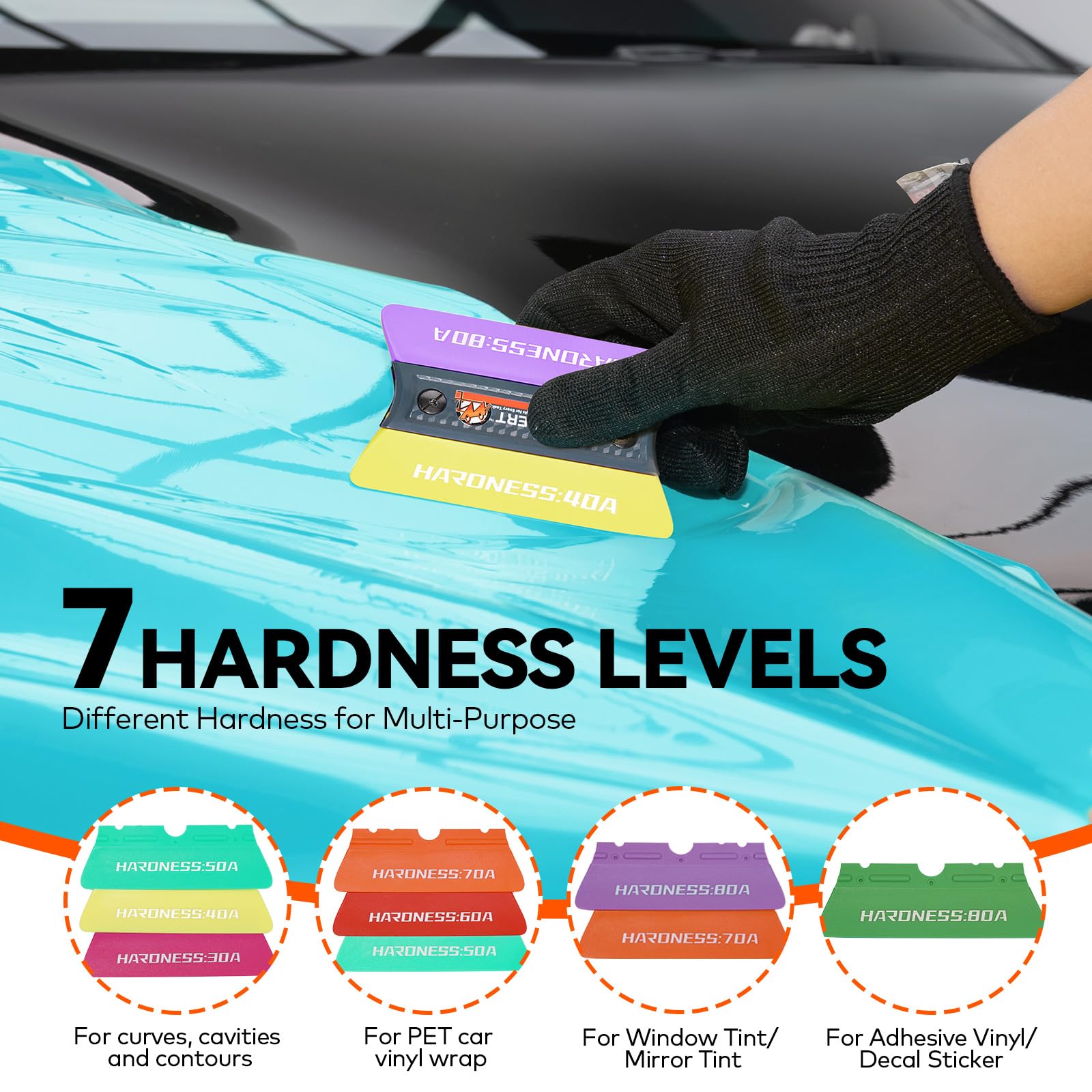 WRAPXPERT soft felt edge protects films during application