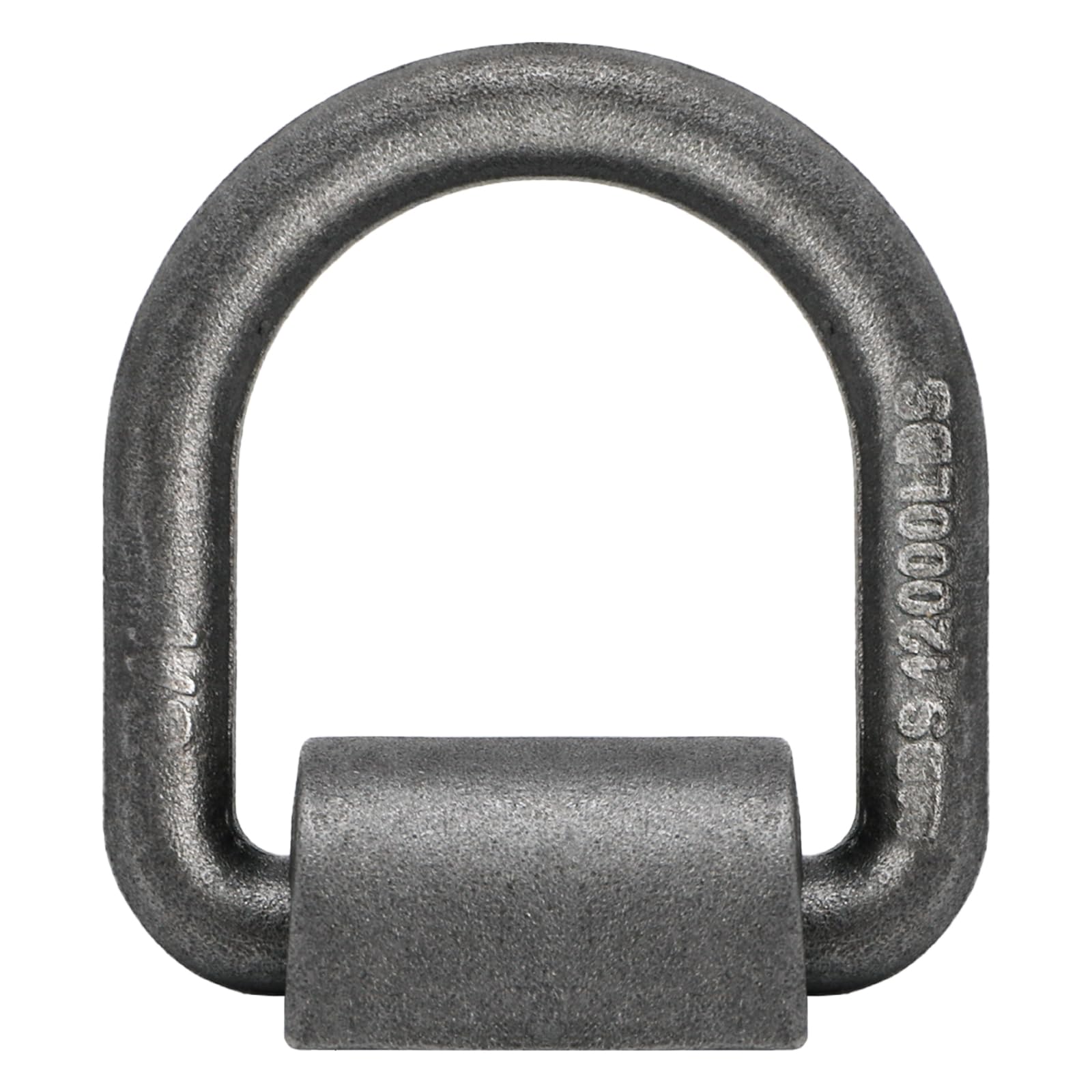 WRINGKIT heavy-duty D-ring with zinc coating resists rust.