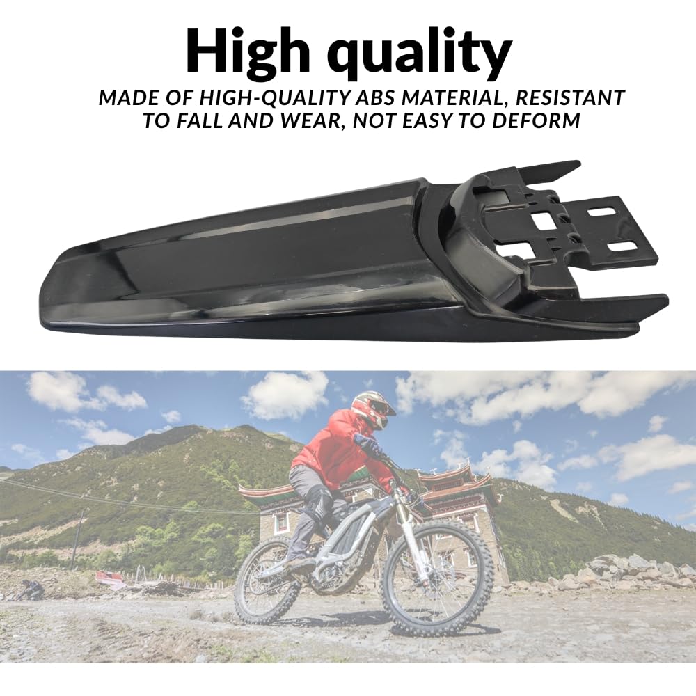 WRUIOY extended rear fender for Segway X160 shields from dust on dirt roads