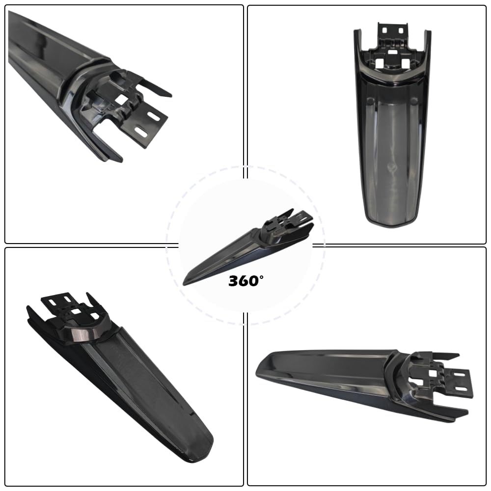 WRUIOY extended rear fender side view preserves clean lines