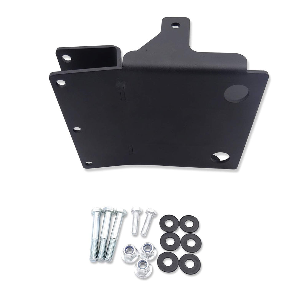 Wsays bracket plate assembly ready for mounting and securing accessories.