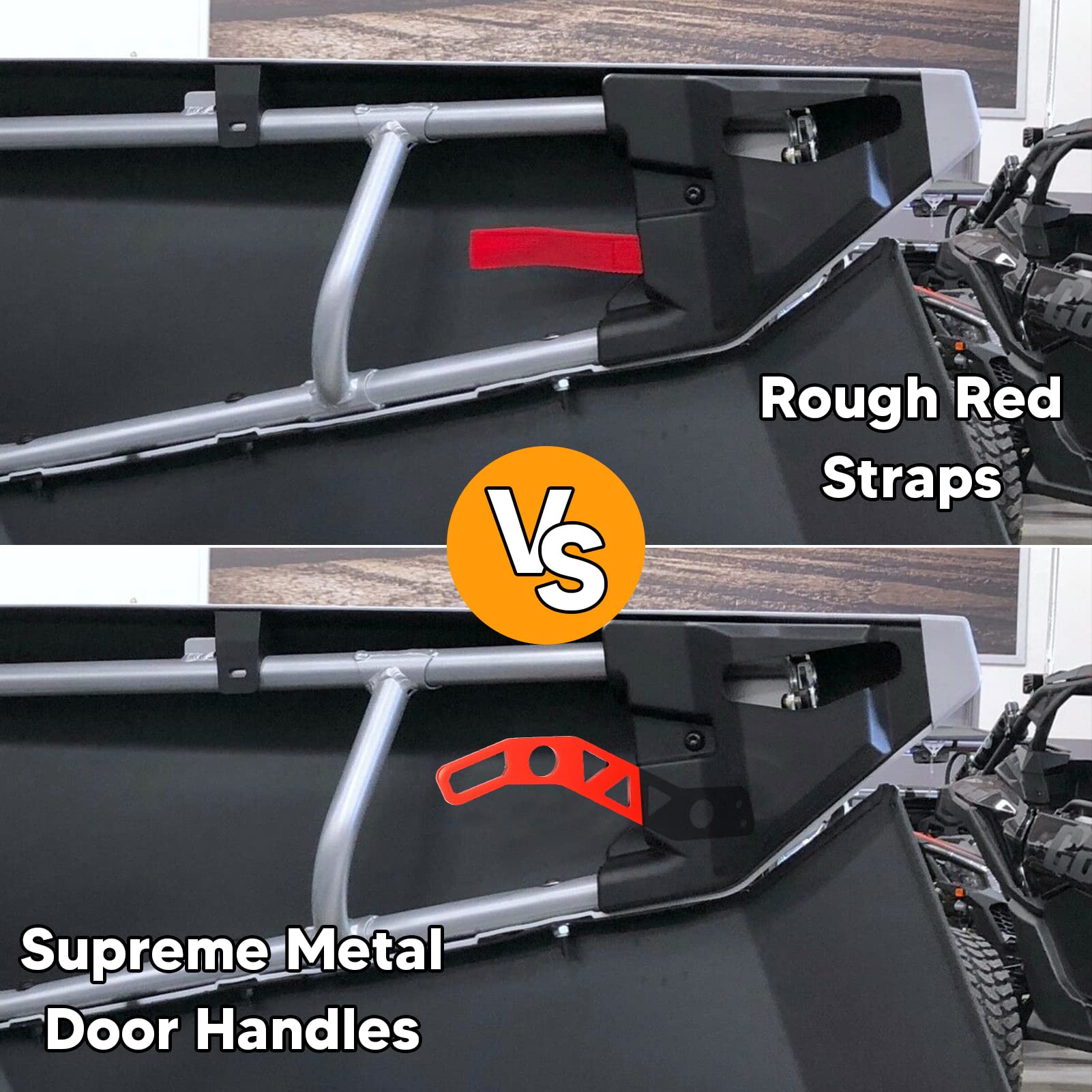 Wsays X3 door handle right view for quick glove-friendly use
