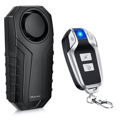 WSDCAM 113dB loud alarm deters thieves on bikes and vehicles.