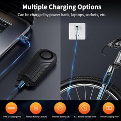 WSDCAM IP65 waterproof housing protects against rain and dust during rides.