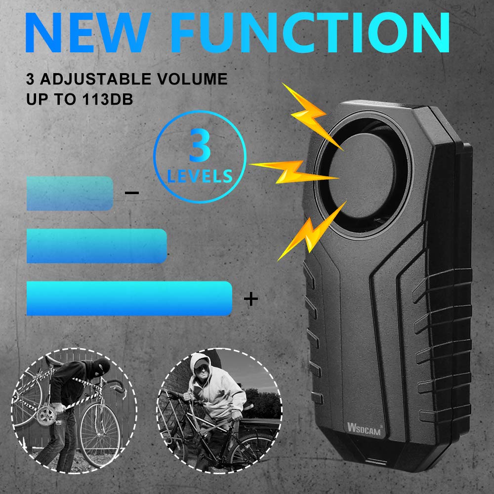 WSDCAM remote control enabling quick arming and disarming