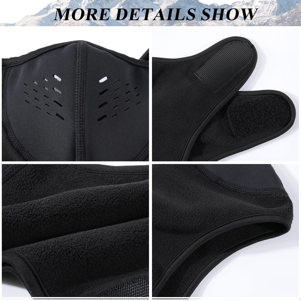 WTACTFUL balaclava easy-fit with adjustable fastener for personalized comfort.