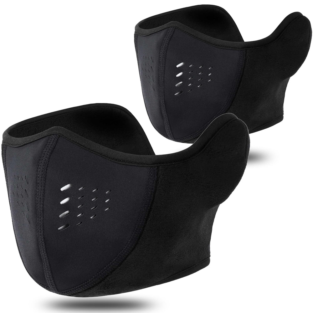 wtactful breathable half-face mask front view demonstrates lightweight warmth for outdoor use