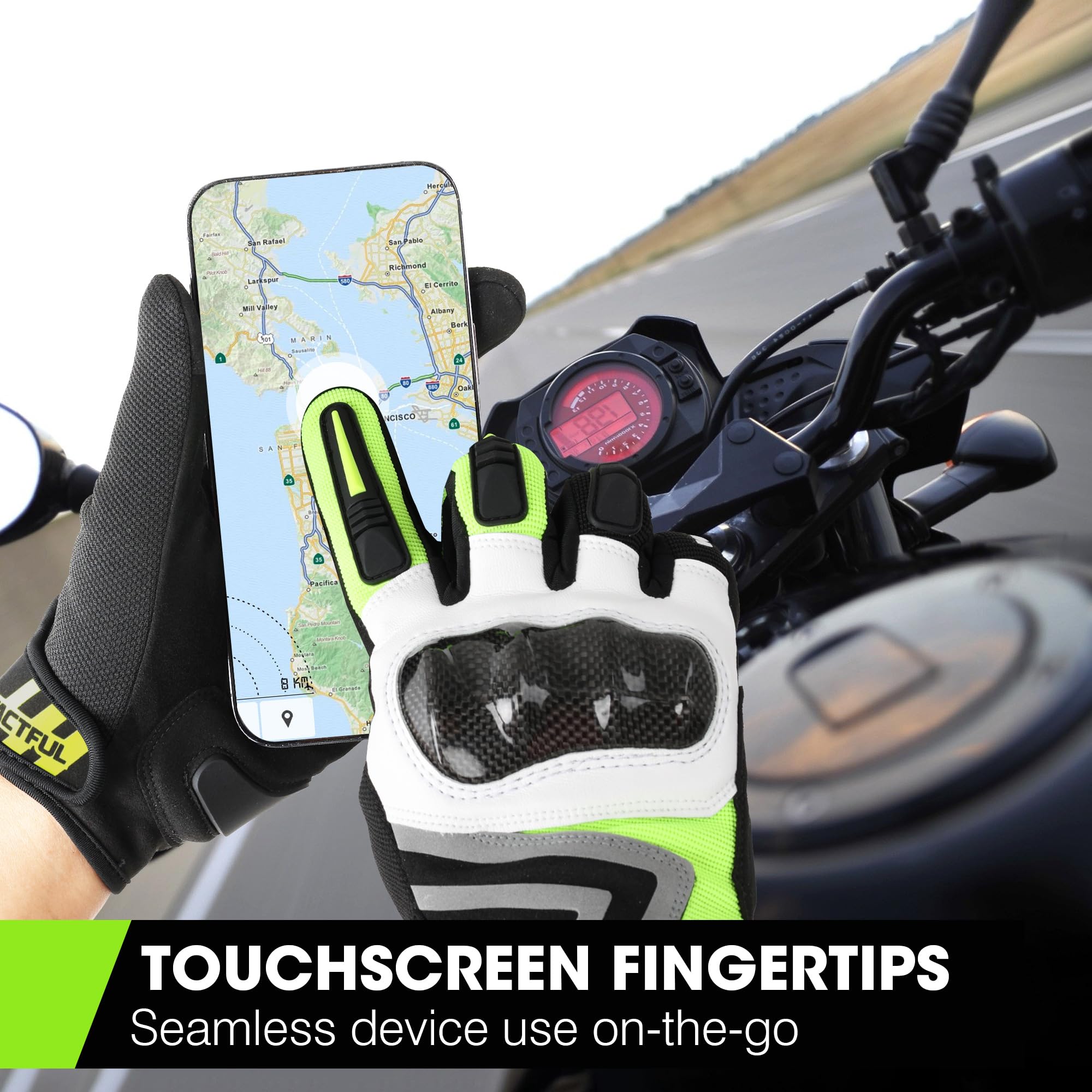 WTACTFUL adjustable wrist closure for a snug, secure fit during trips.