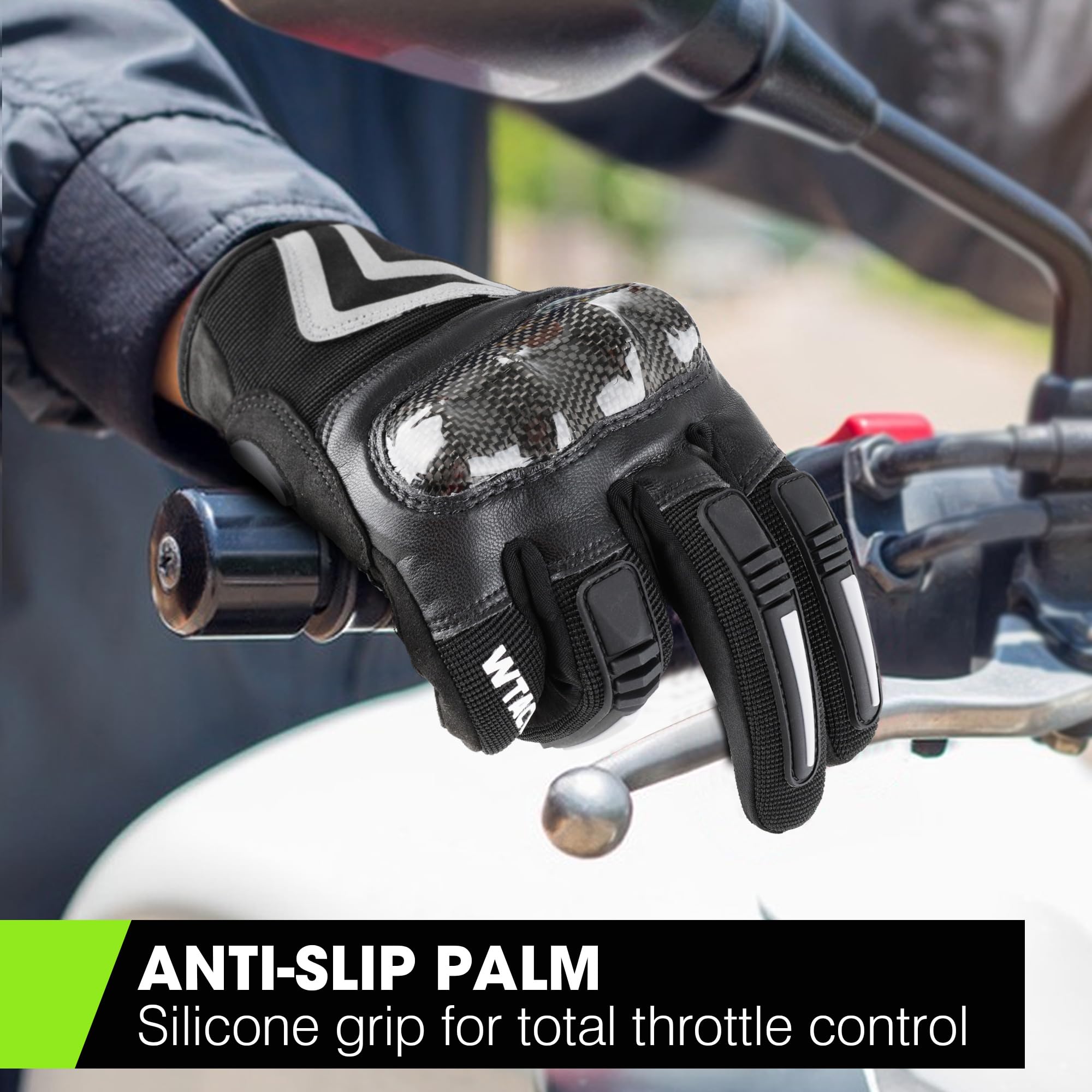 WTACTFUL touchscreen-compatible fingertips for phone and GPS use without removing gloves.