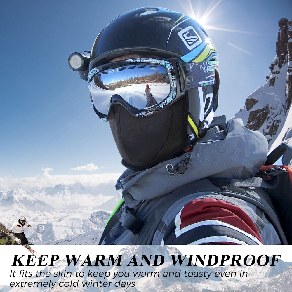 wtactful thermal insulation back view emphasizes cozy protection in freezing conditions