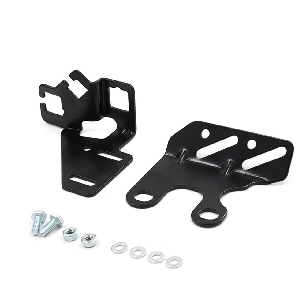Wuidail bracket mounting resembles an intake manifold for stable, secure fit