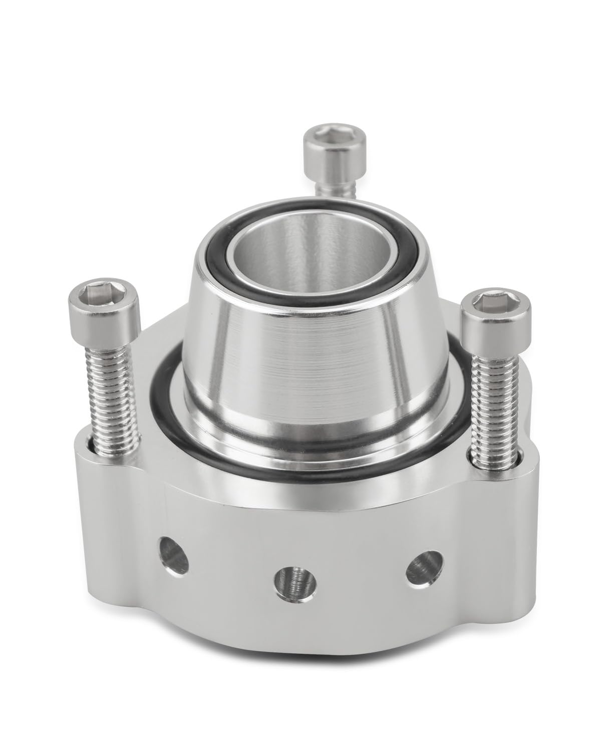 Wujexuhe BOV spacer on Passat Mk2 enhances turbo seal and throttle response.