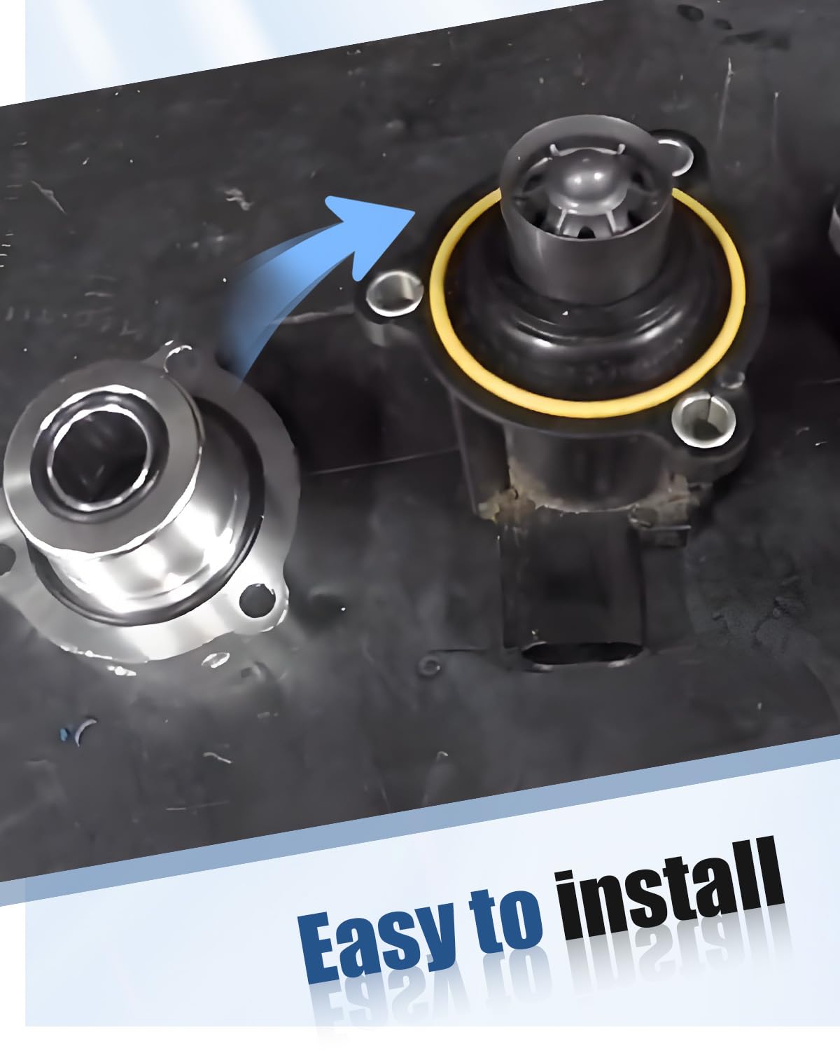 Wujexuhe BOV spacer on TT Mk2 provides stable boost and easy maintenance.