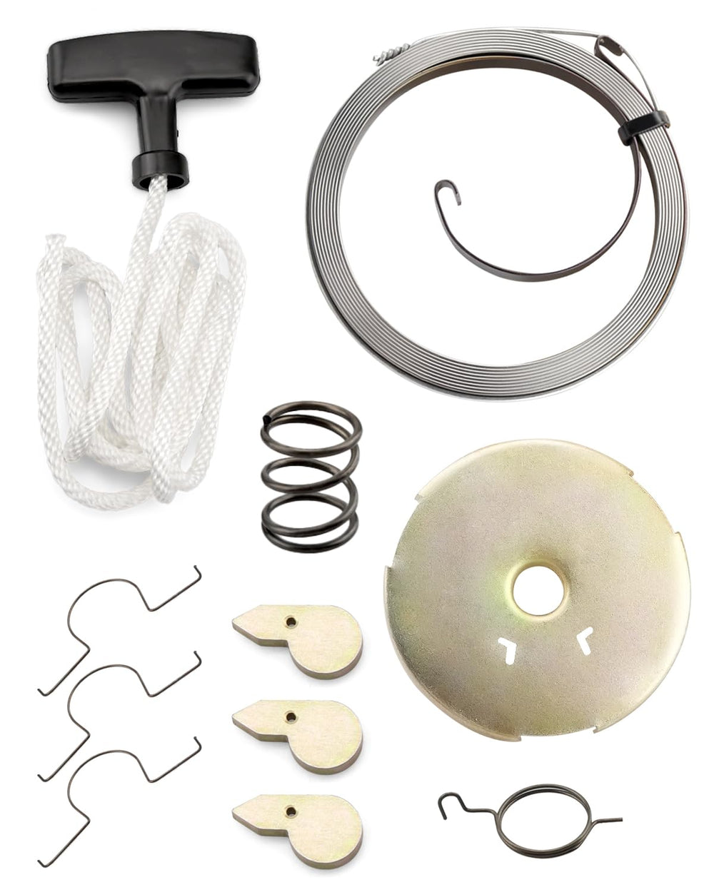 Wujexuhe recoil starter assembly for Honda ATC200E, easy starts and durable performance.