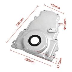 WULAZMU timing cover with crank gasket ensures reliable seal under high temperatures.