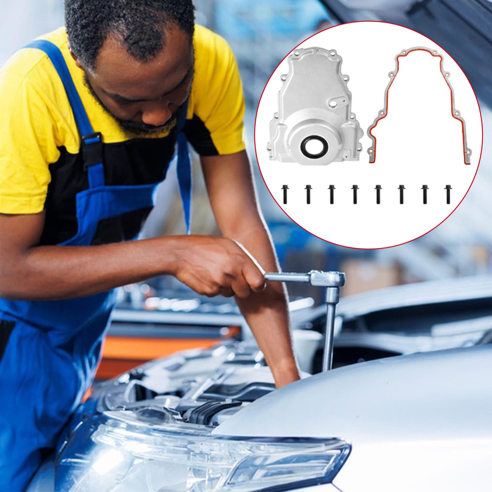 WULAZMU LS timing cover compatible with 12633906 and 12600326.